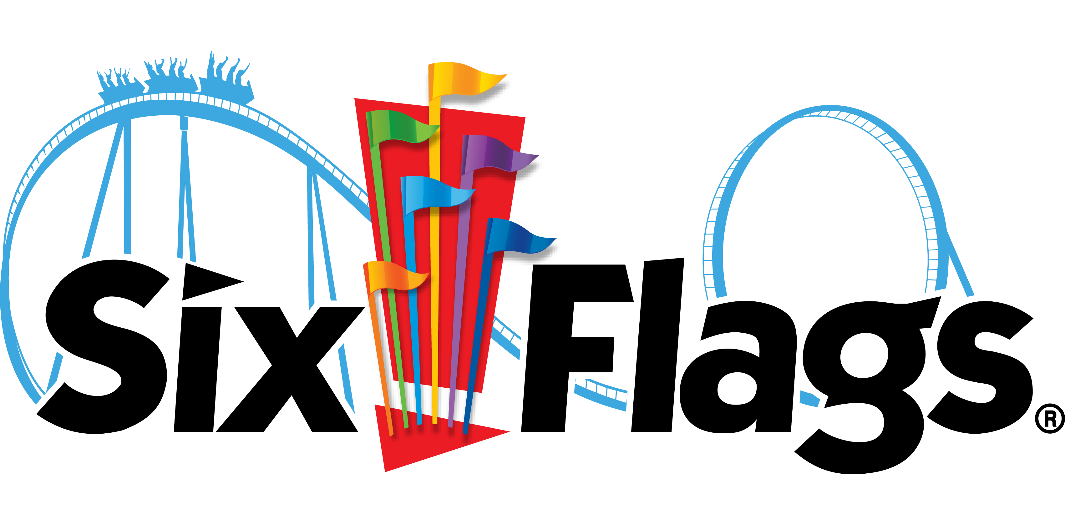 Six-flags full color logo